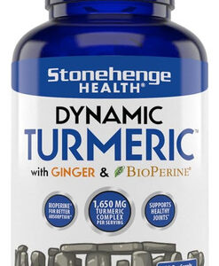 Stonehenge Health Dynamic Turmeric Curcumin With Ginger -...