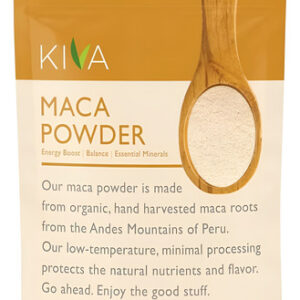 Pó De Maca Orgânica Kiva Pó De Raiz De Maca Peruana Pura E
