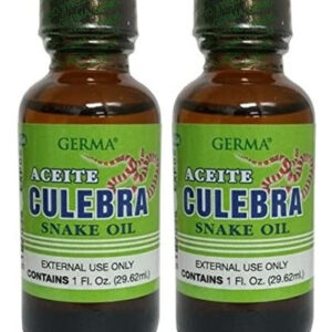 Aceite De Culebra 1 Oz. Óleo De Cobra Por Germa 2-pack