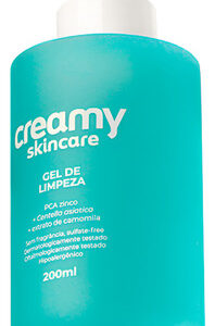 Creamy Limpador Suave Antioleosidade Gel De Limpeza 200ml