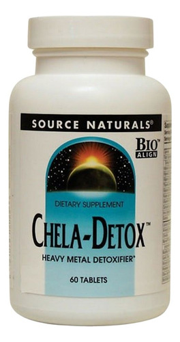 Chela-detox 60 Comprimidos Da Source Naturals