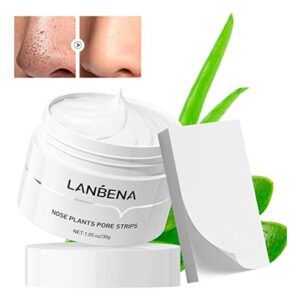 Máscara Removedora De Cravos Lanbena Com 60 Tiras 30g