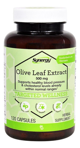 Extrato De Folha De Oliveira Vitacost Synergy - Padronizado