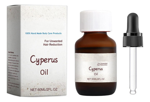 Óleo Cyperus Jhked 60 Ml De Cyperus Rotundus Natural Para