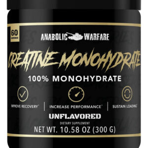 Monohidratado De Creatina Anabolic Warfare - Recuperação