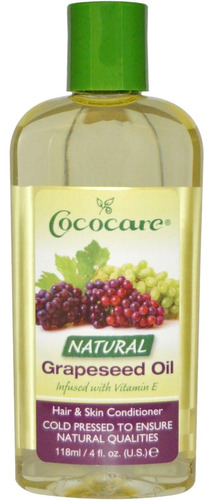 Óleo Natural Cococare Semente De Uva 4 Onças