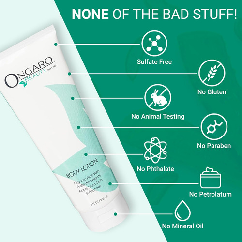 Loção Corporal Ongaro Organic Beauty Del Lotion - Imagem 6