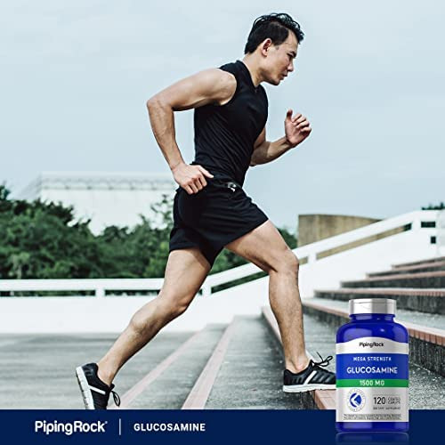 Piping Rock Glucosamina Hcl 1500 Mg 120 Comprimidos - Imagem 6