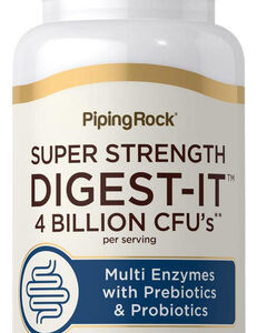 Enzimas Digestivas De Piping Rock Com Probióticos E Prebióti