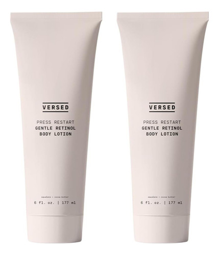 Loção Corporal Versed Press Restart Com Retinol Pacote De 2