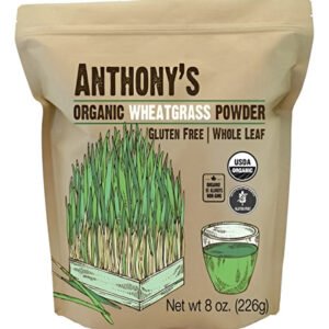 Pó De Grama De Trigo Orgânico Anthonys 8 Onças Cultivado