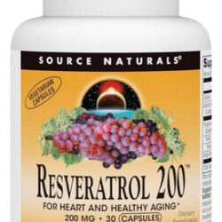 Resveratrol 200 Mg 30 Vcaps Da Source Naturals