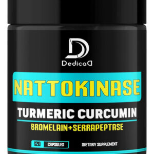 Dedicad 4 Em 1 Nattokinase 2000 Fu Cúrcuma Bromelaína Ser