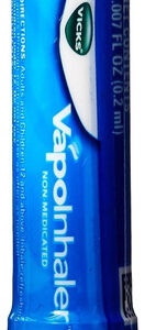 Vicks Vavainhaler Inalador Nasal Portátil Não Medicado E 1