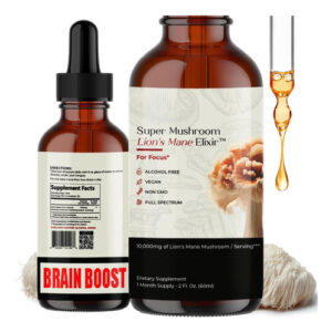 Elixir Líquido Juba De Leão Auri - Suplementos Cerebrais Par