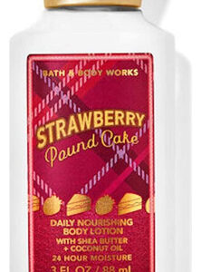 Banho E Body Works Bolo De Morango Loção Corporal Super Suav