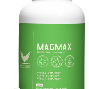 Glicinato De Magnésio Magmax De Alto Nível Suplemento Natur