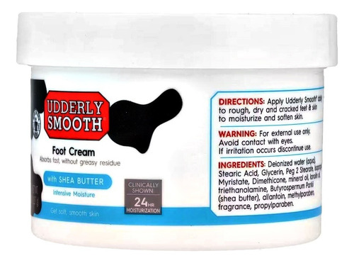 Creme Udderly Smooth Pés Super Hidratante Manteiga De Karité - Imagem 3