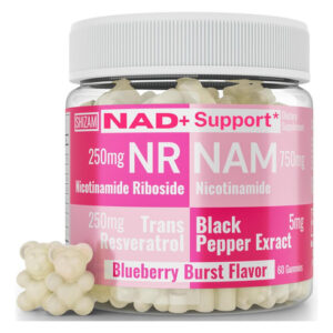 Shizam Nicotinamida Ribosídeo Nr Nam Resveratrol Gummies 10