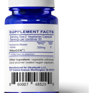 Ribosídeo De Nicotinamida (nr) De Melhor Valor 300 Mg Novas