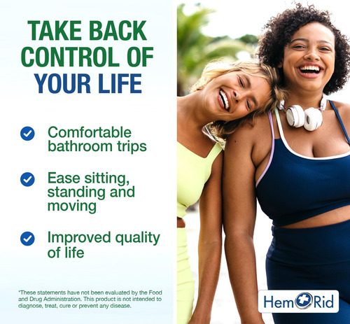 Fórmula De Conforto Herbal Avançado Hemrid Plus - 45 Cápsula - Imagem 2