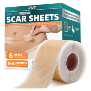 Folhas De Silicone Para Cicatrizes 60 Fitas Para Cicatrizes