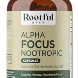 Alpha Focus Nootrópico - Memória E Foco Do Cérebro