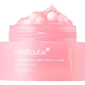 Pdrn Salmon Dna Medicube Creme Facial Colágeno Rosa Capsula