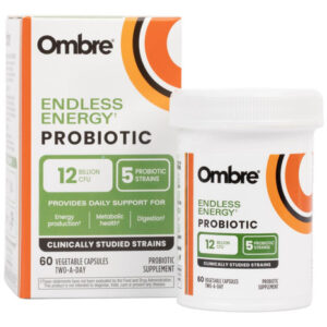 Ombre Endless Energy Probióticos Suplemento Suporta Produçã