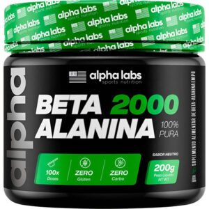 Betalanima Vitamina Pre Treino Sem Cafeína 100% Pura Alanine