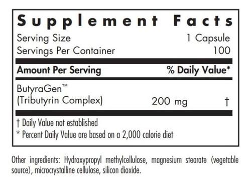 Suplemento Nutricology Butyraid 200 Mg - Butirato Saúde Int - Imagem 2