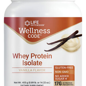 Proteína Isolada De Soro Life Extension Wellness Code