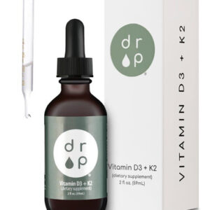 Gotas De Vitamina D3 + K2 Com 1000 Ui De D3 À Base De Planta