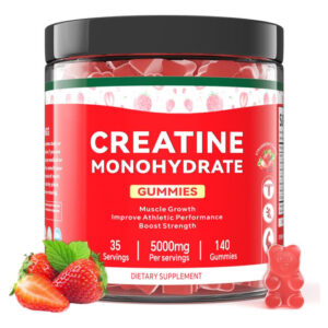 Gomas De Creatina Mosslly Monohidratada Pura Para Homens