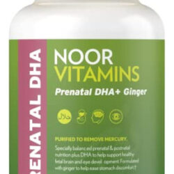 Vitaminas Noor Vitaminas Pré-natais Halal Com Dha E