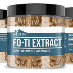Extrato De Fo-ti De Earthborn Elements 200 Cápsulas Puro E