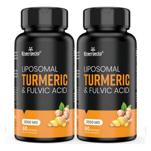 2000 Mg De Curcumina Lipossômica Com Pimenta Preta E Para E