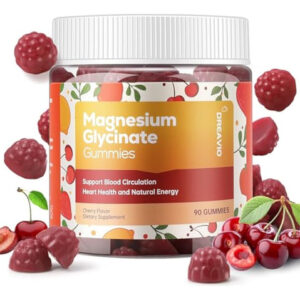 90 Unidades De Gomas De Glicinato De Magnésio 400 Mg
