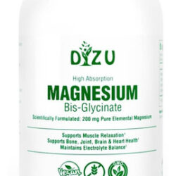 Dizu - Bisglicinato De Magnésio 200 Mg Complexo Quelado Ele