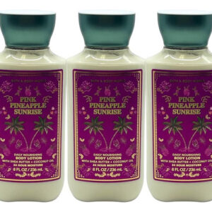 Loção Corporal Rosa Sunrise Para Bath & Body Works 8 Onças -