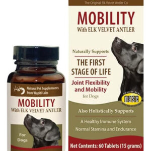 Wapiti Labs 60 Count Mobilty Dog Com Elk Velvet Antler Table