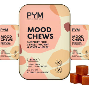 Pym Berry Mood Casta: Apoio Natural P/ Estresse E Aflição