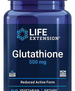 Life Extension Glutationa 500 Mg Em Cápsulas Antioxidantes
