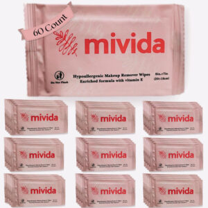Toalhetes Desmaquilhantes Mivida 60 Unidades Embalados Indiv