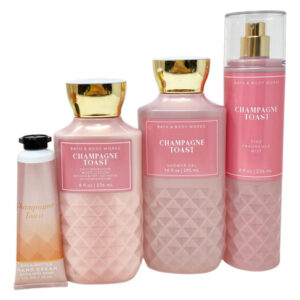 Conjunto De Sacolas De Presente Bath And Body Works Toast Pa