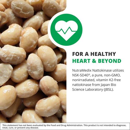 Suplemento Nutramedix Nattokinase - Nattokinase 2.000 Fu Por - Imagem 3