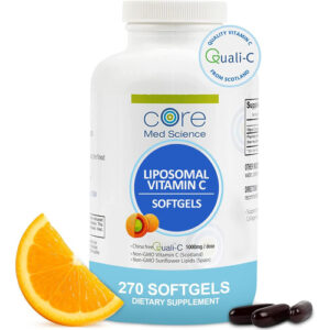 Suplemento Natural De Vitamina C Core Med Science De 1000mg