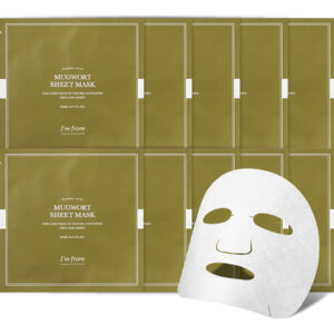 Máscara De Lençol I'm From Mugwort Calming Com 9145% De Ext