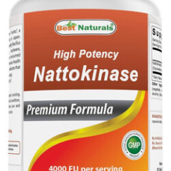 Nattokinase De Alta Potência Best Naturals 4000 Fu Por 200 M