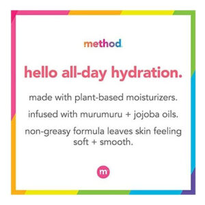 Method Daily Lotion Daily Zen Hidratante Vegetal Para 24 H